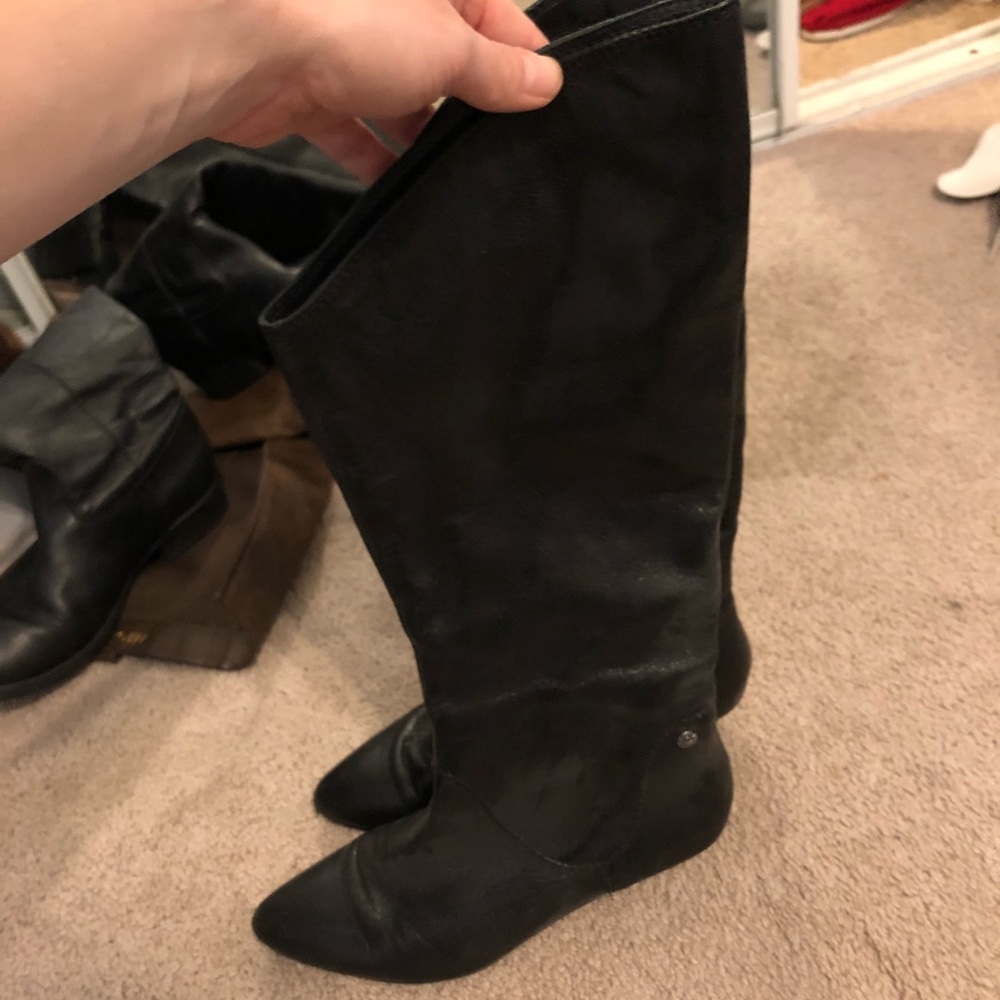 Calvin Klein wedge boots